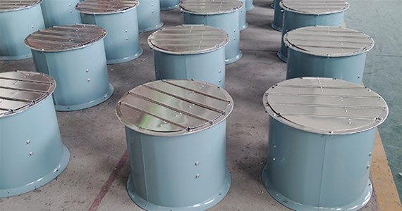 玻璃鋼離心風機在（zài）試機時要注意什麽呢？